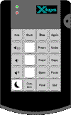 X-keys Desktop Pre-programmed with special Sun Commands