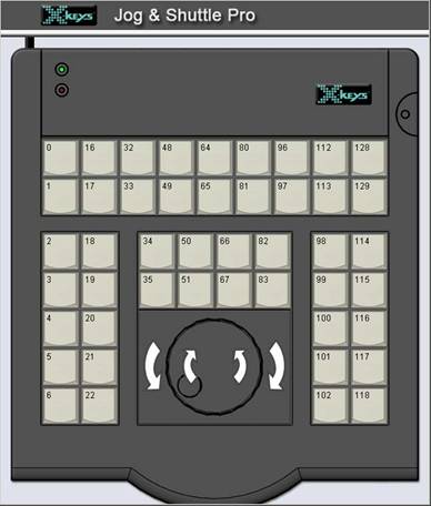 xkeys jog shuttle