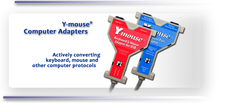 Y-mouse Computer Input Adapters