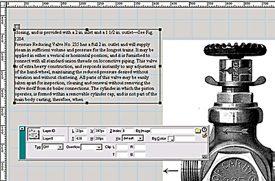 Cyclopedia page being edited with Dreamweaver