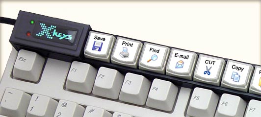 X-keys Stick on Keyboard