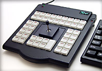 X-keys Joystick Controller and Programmable Keyboard (46 keys)
