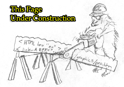 This page under construction illustration by Robert Slider